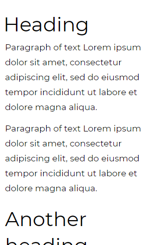 text alignment demo